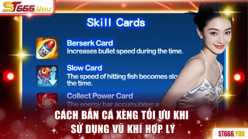 Cách bắn Cá Xèng tối ưu khi sử dụng vũ khí hợp lý