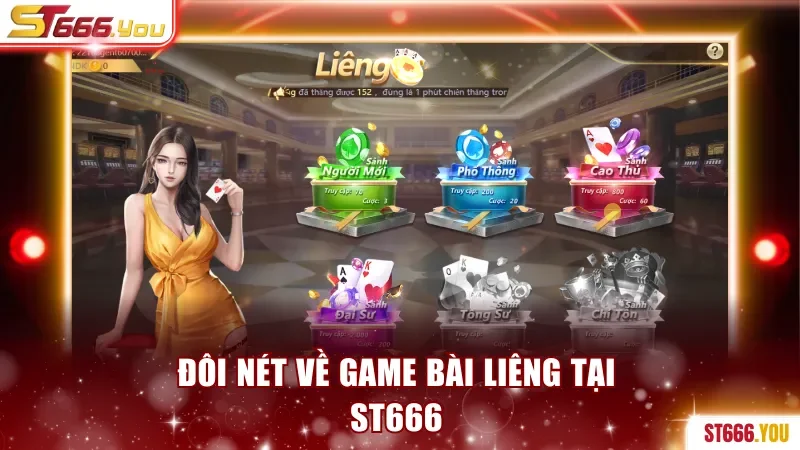 Game bài Liêng hot tại ST666 