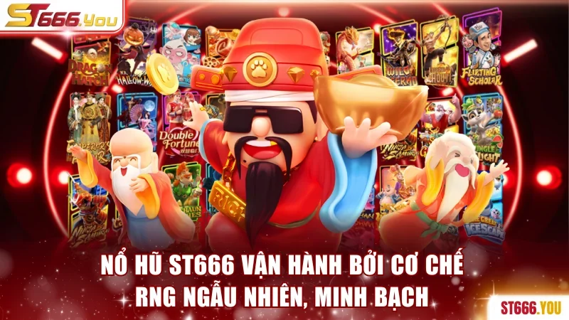 Nổ hũ ST666 vận hành bởi cơ chế RNG minh bạch