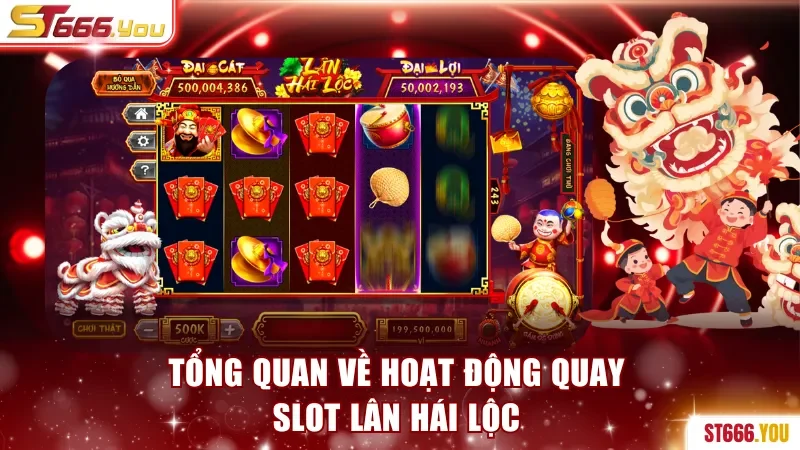 Tổng quan về hoạt động quay slot Lân Hái Lộc